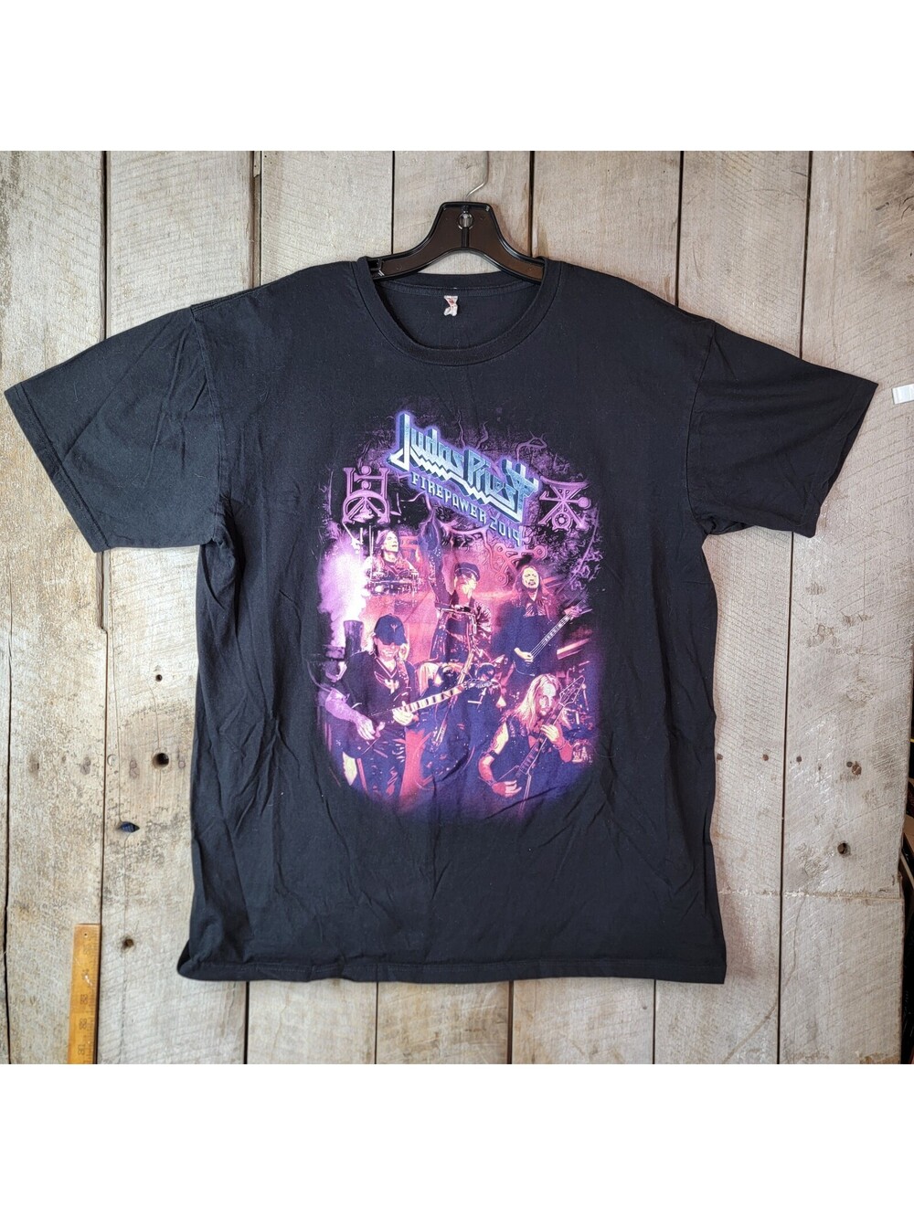 Judas Priest Firepower 2019 Tour T Shirt Band Tee Black XL